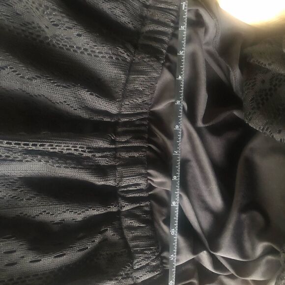 🔥🔥American Rag Cie Energy black shorts Romper . With pockets &pom pom detail - Picture 7 of 12